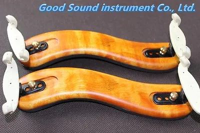 1pcs Hight Quality Solid Wood Adjustable Violin Maple Shoulder Rest 3/4-4/4 • $13.99