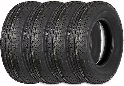 ST205/75R15 Radial Trailer Tire 205 75 15 8-Ply Load Range D Set Of 4 • $249.99