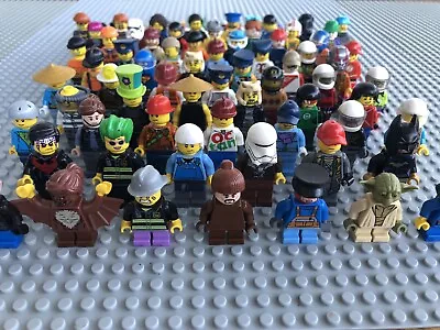 LEGO Bulk Mini Figures X 67. Mixed Bulk Lot + Weapons & Accessories. # 6. • $100