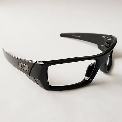 Oakley Gascan Polished Black Gunmetal Icons Replacement Frame Only Authentic • $79.95