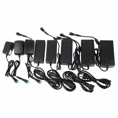 $350 • Buy AC 110V-220V To DC 12V 1A-10A  Power Supply Adapter Heavy-Duty LED Strip Light