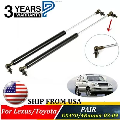 2XFront Hood Lift Supports Shock Strut For Lexus GX470 Toyota 4Runner 03-09 6228 • $15.62