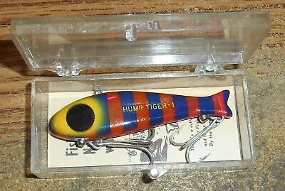 Vintage Hump Lure Co. Hump Tiger 1/ultra Rare Texas Lure/in Box/very Nice! • $122.50