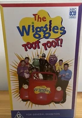 Vhs Video - The Original Wiggles - Toot Toot G 1999 • $19.99