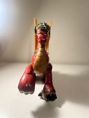 2008 11  Roaring Sound FX Red Dragon Mattel Imaginext Dinosaur Action Figure  • $18