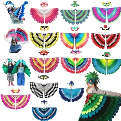 £8.99 • Buy Halloween Kids Costume Owl Bird Wing Mask Girl Animal Outfit Toddler Xmas Gifts