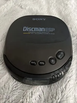 Vintage Sony Discman D-245 ESP Mega Bass Compact Portable CD Player For Parts • $9.45