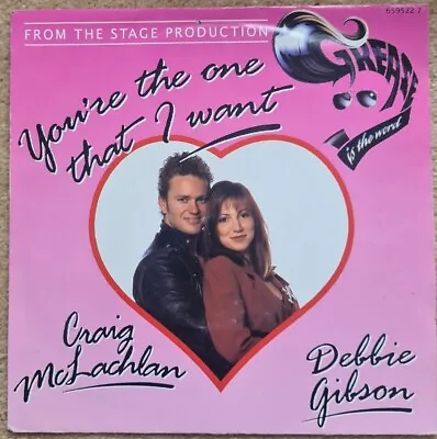 £0.75 • Buy Grease Stage Production | You're The One That I Want | 7  Vinyl Record | 1993