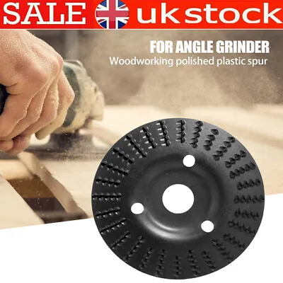 125mm Carbide Wood Sanding Carving Shaping Disc For Angle Grinder Grind Wheel UK • £13.98