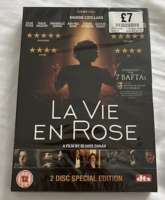 La Vie En Rose (aka La Mome 2-Disc DVD) - Marion Cotillard Gerard Depardieu • £3