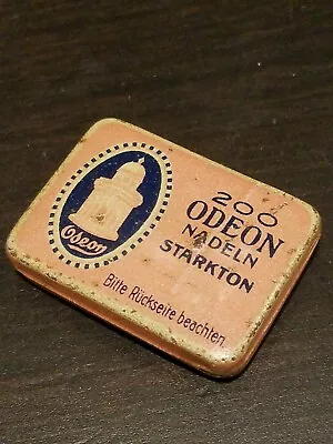 Gramophone Phonograph Needle Tin Nadeldose Odeon Starkton • $26