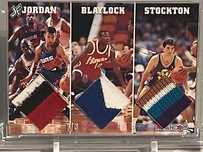 2023 Jersey Fusion Triple Patch Jordon/Blaylock/Stockton #d 1/5 Ebay 1/1 • $250