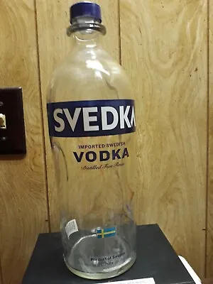Svedka Imported Swedish Vodka Bottle  Empty • $15