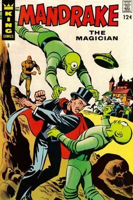 MANDRAKE THE MAGICIAN #5 VG King Comics 1967 Stock Image • $8