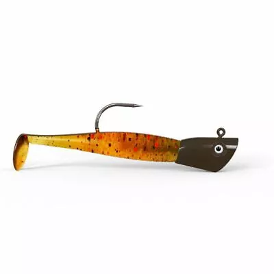 Micro Swimbait MICRO ATTACK Paddle Tail (Motor Oil) 1.5  Dynamic Lures • $5.25