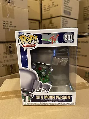 Funko Pop MTV Moon Person - AD Icons Vinyl Figure # 201 • $15