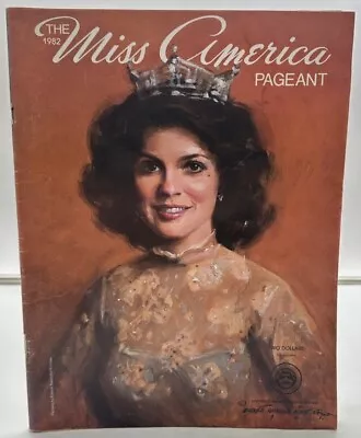 Original 1982 Program Official Miss America National Pageant Program • $9.95