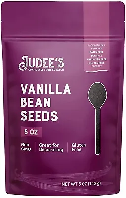 Judee’s Vanilla Bean Seeds Large Bag - 5 Oz - Expires 4/24 • $24.99