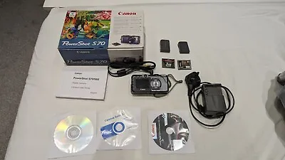 Canon Powershot S70 Digicam Boxed Complete With Accessories • £70