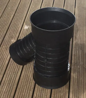 Land Drainage Polypipe Rigidrain 225-150mm 45deg Y Unequal Junction • £52.99