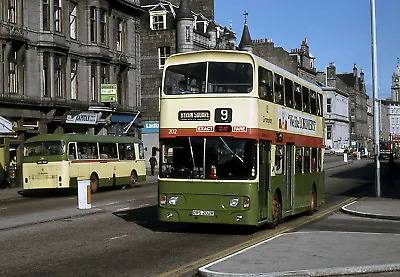 Grampian Regional Transport 202 Union St Aberdeen 9-78 6x4 Quality Bus Photo • £2.70