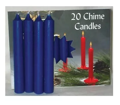 Dark Blue Chime Party Spell Candles 4  Set Of 20 (Mini Candle Altar) • $18.99