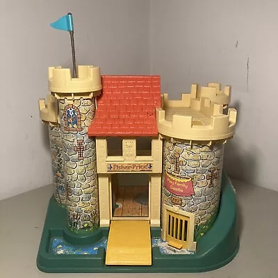 Fisher Price  #993 Vintage Family Play Castle CASTLE ONLY Little People 1974 • $40