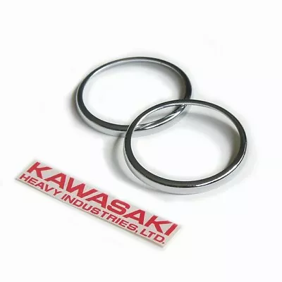 Kawasaki Front Headlight Fork Ear Cover Washer Chrome Oem Z1 Kz650 Kz1000 Spacer • $14.95