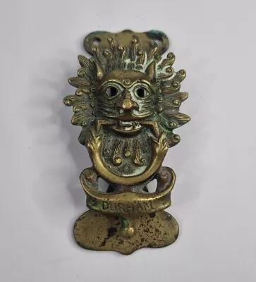 $48.81 • Buy Vintage Replica Brass Door Knocker, Durham Cathedral Sanctuary Lion Gargoyle