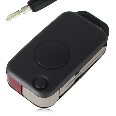 For Mercedes Benz W124 W202 S500 SL500 1 Buttons Flip Remote Key Shell Case Fob • $6.99