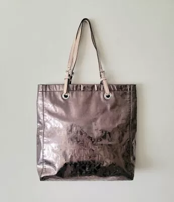 Michael Kors Shoulder Bag Metallic Tote Bag Purse  • $45