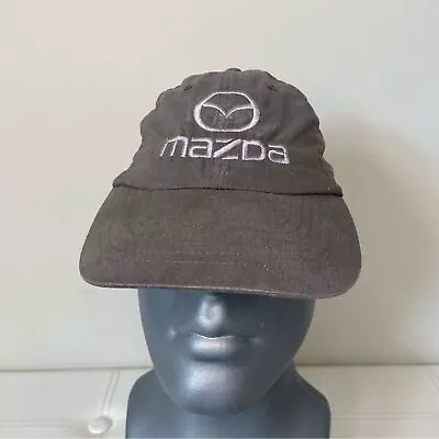 Mazda Grey Adjustable Hat One Size ZKAPZ • $23.75