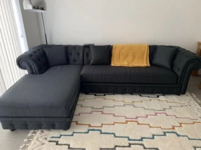 £700 • Buy MADE.com Branagh Left Hand Facing Chaise End Corner Sofa 4 Seater Suite