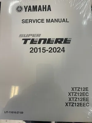 2021 2022 2023 2024 YAMAHA Super Tenere Service Workshop Shop Manual • $177.99