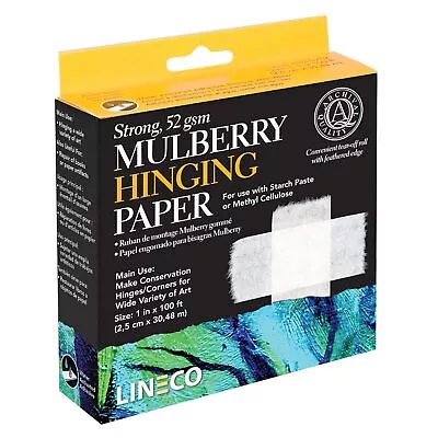 Mulberry Hinging Paper Roll 52 Gsm 1  X100' • $28.99