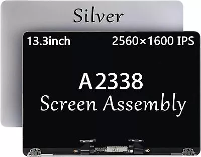 New A2338 LCD Screen Display Assembly For Apple MacBook Pro M1 2020 Silver • $189.95