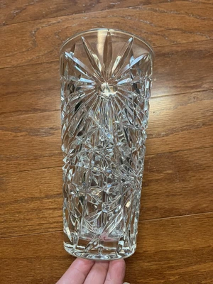 £29.01 • Buy Vinage Crystal Vase 8” Tall