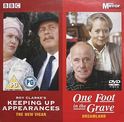 Keeping Up Appearances/One Foot In The The Grave - Daily Mirror Promotional DVD • £2