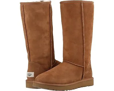 Women UGG Classic Tall II Boot 1016224 Chestnut Suede Upper 100% Authentic New • $179.99