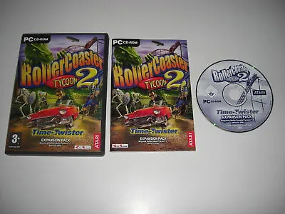 £3.49 • Buy Rollercoaster Tycoon 2 TIME TWISTER Add-On Expansion Pack Pc Cd Rom FAST POST