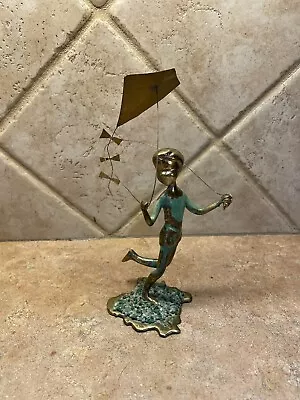 Malcolm Moran Boy With Kite Sculpture • $180