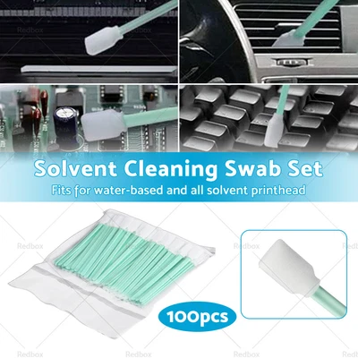 $17.83 • Buy For Epson Mutoh Mimaki Roland Printer 100X Solvent Cleaning Swabs Sponge Cleaner