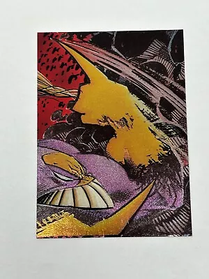 1993 Topps The Maxx Etched Foil By Sam Keith #6 • $4.99