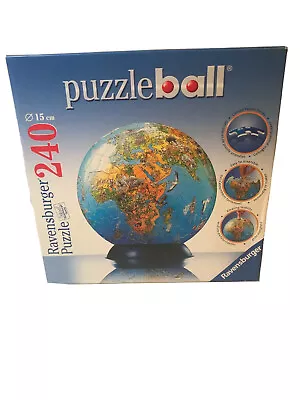 Ravensburger Puzzle Ball 240 6 In 110209 Preowned COMPLETE • $8