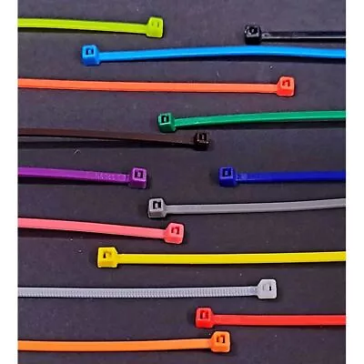 7  Cable Ties Wire Ties Zip Ties Wire Organization 100 Pcs • $44.99