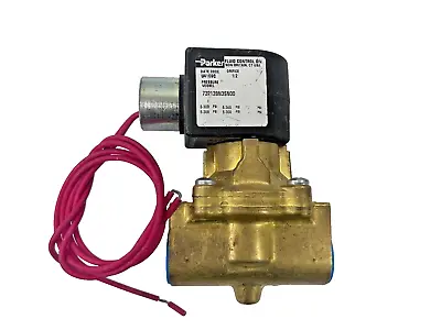 Parker Skinner 73212BN3SN00 2 Way NC 3/8  NPT Solenoid Valve 24V DC 5-300 Psi • $175