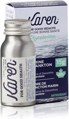 Karen Pure Marine Phytoplankton Powder Gadtana 15g • $39