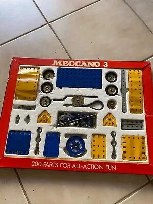Vintage Meccano Original Set 3 • $95