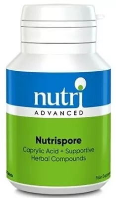 Nutri Advanced Nutrispore Caprylic Acid 120 Tablets • £29.99