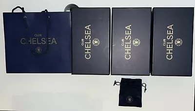 Chelsea Football Club Gift Box + Gift Bag + Felt Pouch | Bundle/Joblot | • £14.99